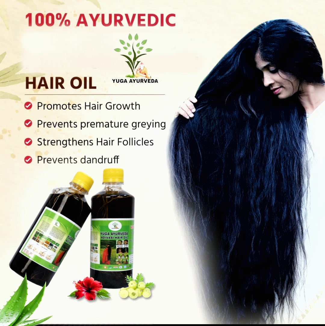 ADIVASI YUGA AYURVEDA HAIR OIL