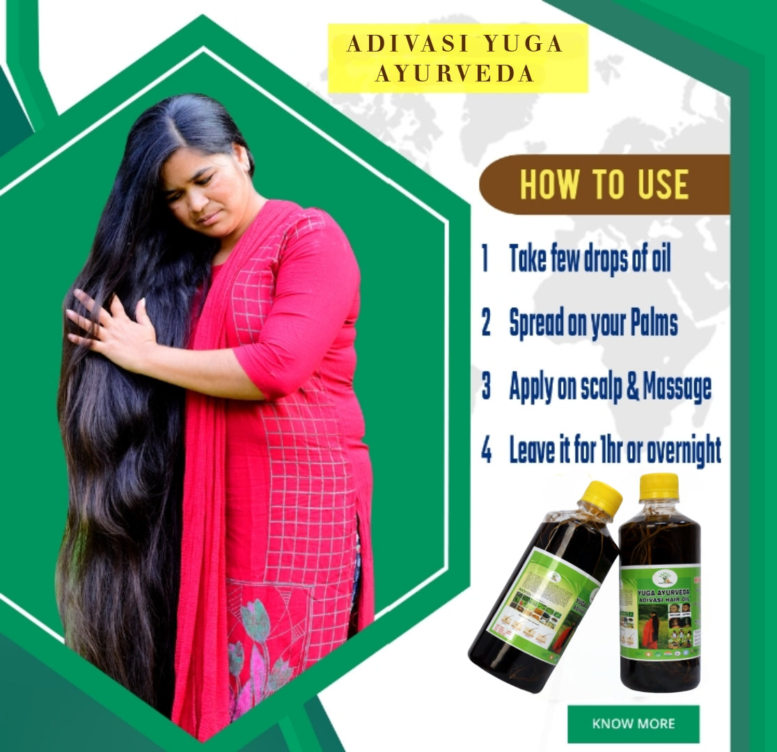 ADIVASI YUGA AYURVEDA HAIR OIL