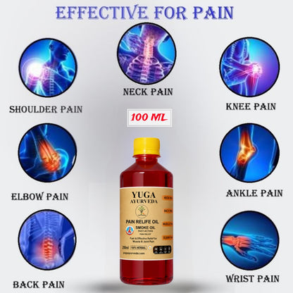 Best Ayurvedic Pain Relief Oil - Relieves Joint, Knee, Arthritis & Muscular Aches Naturally - YUGA AYURVEDA