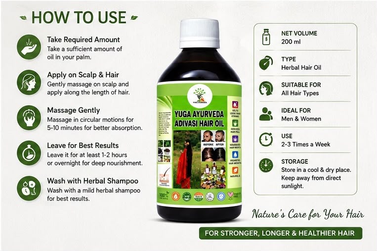 ADIVASI YUGA AYURVEDA HAIR OIL